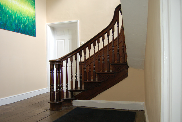 Staircase, No.28 Church Street, Ashbourne, Derbyshire