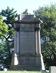 Samuel F.B. Morse's Grave in Greenwood Cemetery, September 2010