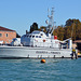 Schnellboot der Guardia di Finanza in Venedig