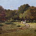 "Clairière dans la haute futaie, forêt de Fontainebleau" (détail) (avant 1866)