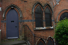 Blue door, St Andrews