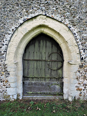 high roding church, essex (7) early c13 ironwork and north doorway