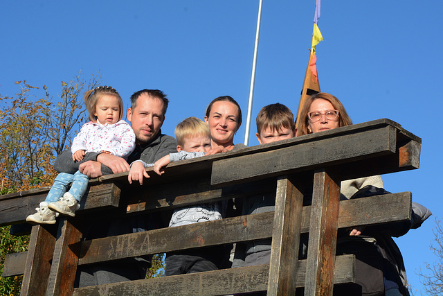 Romania, Brașov, My Big Family on the Top of Tâmpa