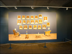 David Hockney exhibition  at Salts Mill in Saltaire