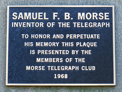 Samuel F.B. Morse's Grave in Greenwood Cemetery, September 2010