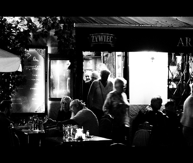 Kazimierz in Kraków by night