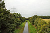 Die Emscher von der alten König-Ludwig-Zechenbahnbrücke aus (Castrop-Rauxel-Pöppinghausen) / 25.09.2021