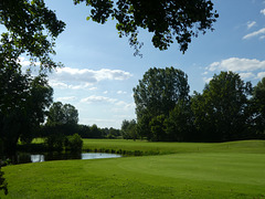 Weiher im Golfplatz Kurpfalz