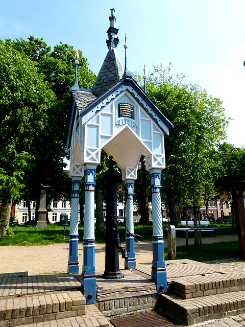 Marktbrunnen in Friedrichstadt