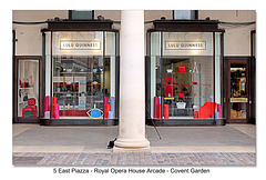 5 East Piazza Royal Opera House Arcade -  Covent Garden - London - 17.2.2016