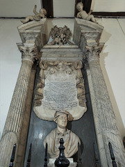 st margaret's church, barking, essex (24)c18 tomb of orlando humphreys +1737