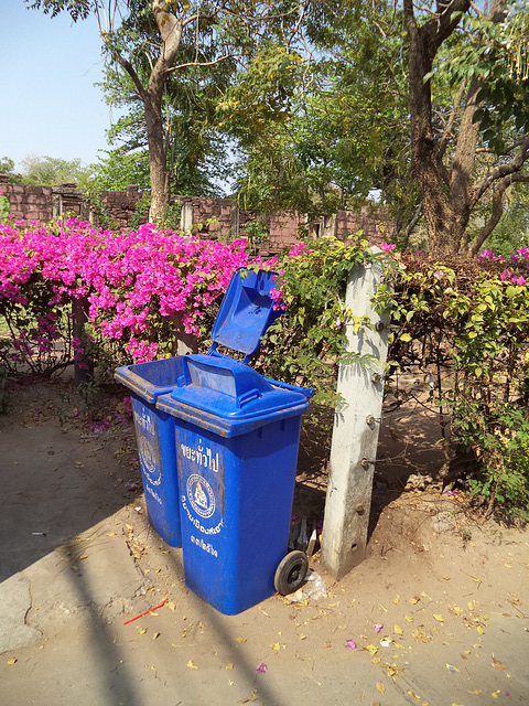 Recyclage bleuté / Blue recycling