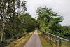 Radweg auf der ehem. König-Ludwig-Zechenbahn (Recklinghausen) / 25.09.2021