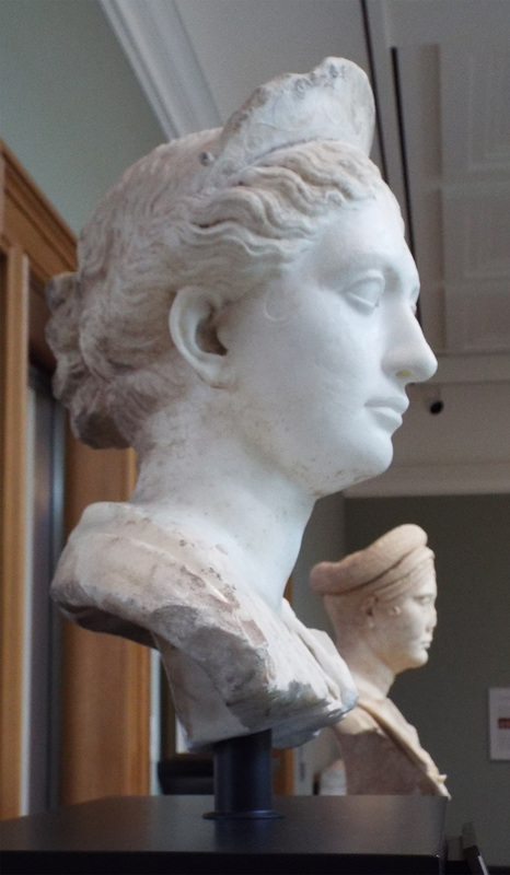 Bust of a Woman from the Hadrianic Period in the Getty Villa, June 2016