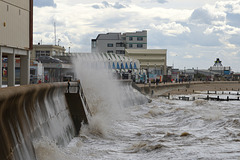 Hunstanton in the wind.