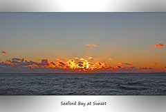 Seaford Bay at Sunset - 14.1.2016