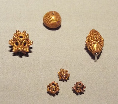 6 Beads with Granulated Decoration in the Metropolitan Museum of Art, July 2017