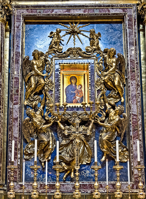 The Paolina Chapel in the Basilica of Santa Maria Maggiore in Roma