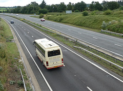 C. L. Travel BX06 OAU on the A11 at Red Lodge - 14 Jul 2019 (P1030116)