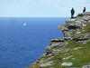 Die Nordsee mit Resten der Burg Tintagel