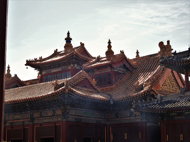 Roofscape, Lama Temple