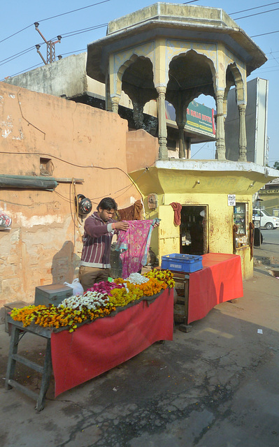 Jaipur- Flower Seller