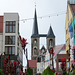 Martinikirche und Fußgängerzone in Halberstadt