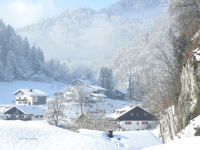 Idyll im Schnee