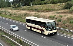 Empress Coaches UHM 79 (W257 UGX) on the A11 at Red Lodge - 14 Jul 2019 (P1030119)