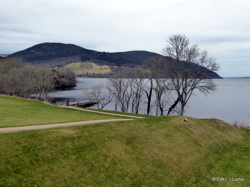 Castle Urquhart, Loch Ness, - the jetty