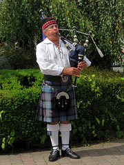 Scottish Wedding Piper