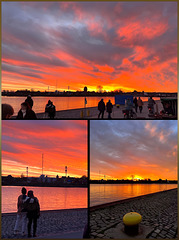 sunset over my hometown✨️ sunset over my hometown✨️