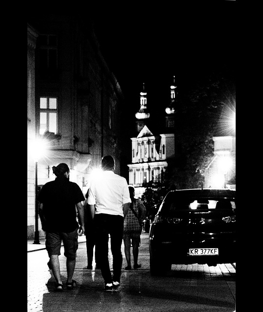 Kraków by night