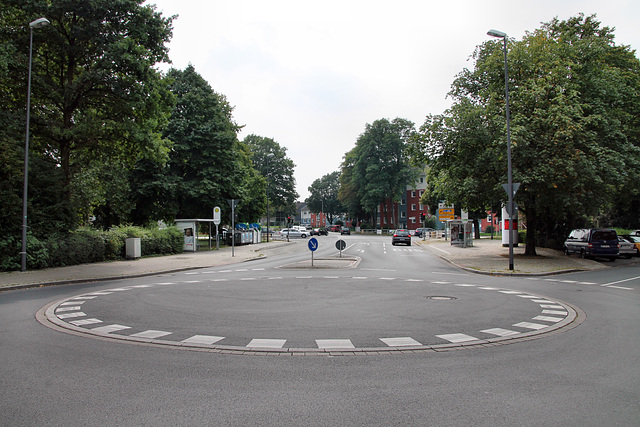 Bielefelder Straße, Kreisverkehr (Wanne-Eickel) / 26.08.2017