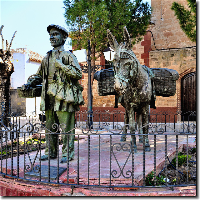 El Arriero y su Burrito - Villafranca de los Caballeros