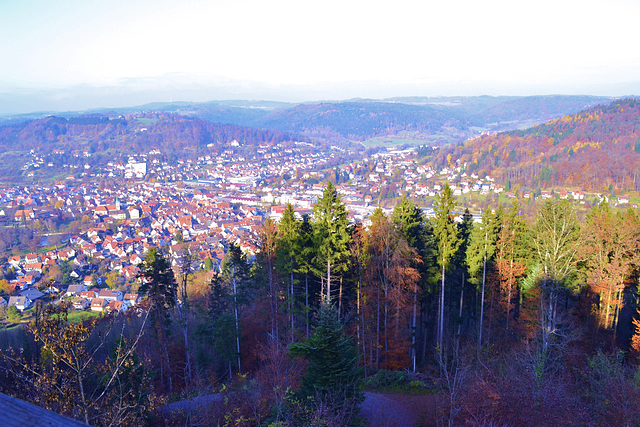 Ausblick auf Murrhardt