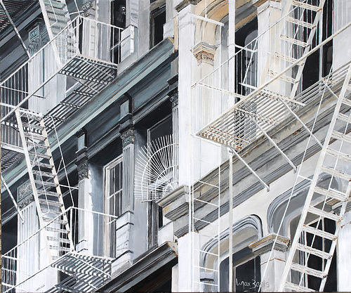 Ipernity: The Fire Escape - By Max Baris