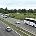Three Traveller’s Choice coaches on the A11 at Red Lodge - 14 Jul 2019 (P1030111)