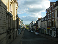 looking down Bridge Street