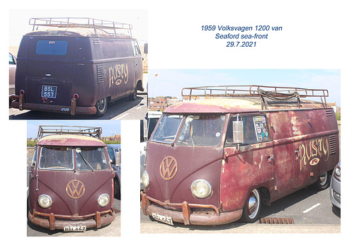 1959 VW van Seaford 29 7 2021