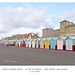 A lot of Hove's beach huts - but not all - 5 10 2023