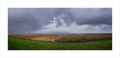 rising rain showers above the dollard