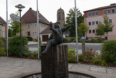 Schulschwänzer Brunnen