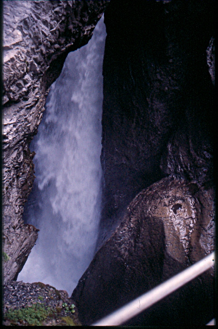Lautascher Klamm  Falls  (Dia-Scan)
