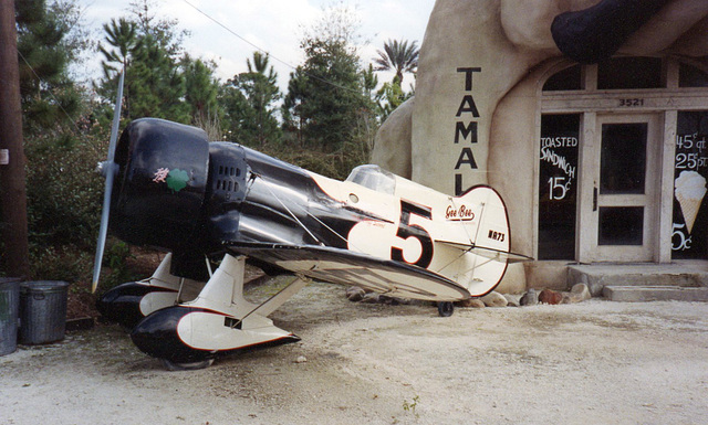 Gee Bee Model Z NA73 at Disney-MGM - 10 February 1992