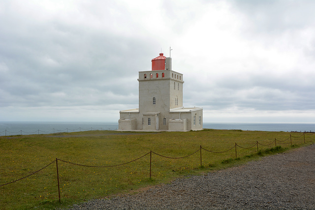 Iceland, The Dyrhólaey Lighthouse