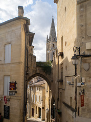 Arch and bell tower, Saint-Émilion