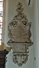st margaret's church, barking, essex, c18  tomb of elizabeth bertie +1712