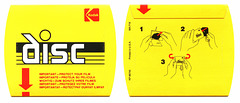 Kodak Disc Film Protector Sleeve
