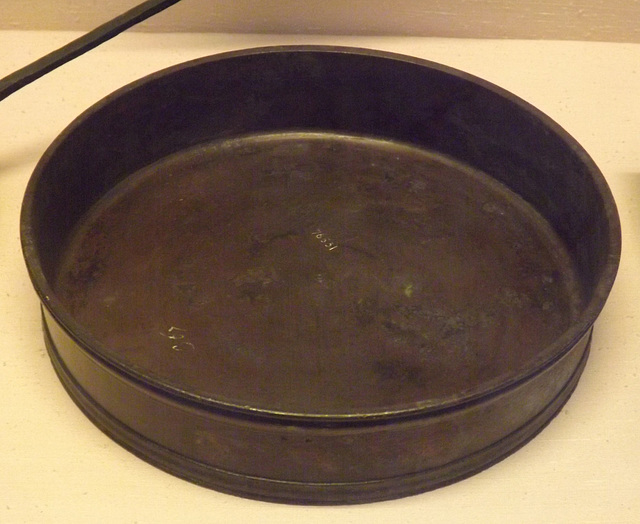 Round Pan from Herculaneum in the Naples Archaeological Museum, July 2012